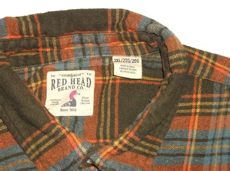 redhead brand shirts